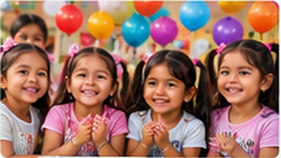 Celebración especial con los niños